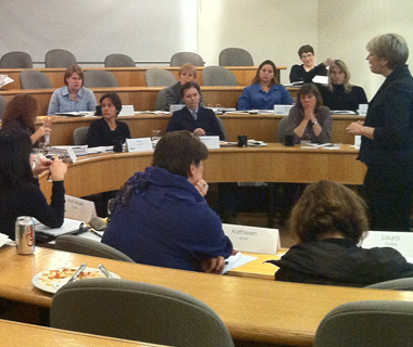 photo of women in a TD-sponsored program at the University of Toronto’s Rotman School of Management