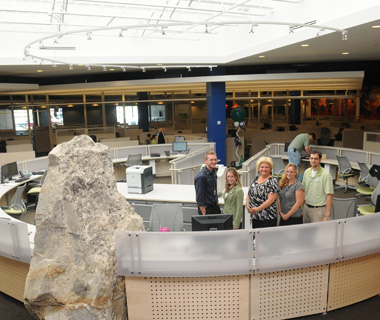 photo of new green call centre, Auburn, Maine