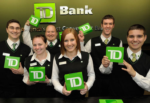 Photo d'employés de la TD Bank