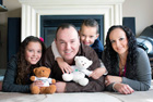 photo of Steven Fenster and his family