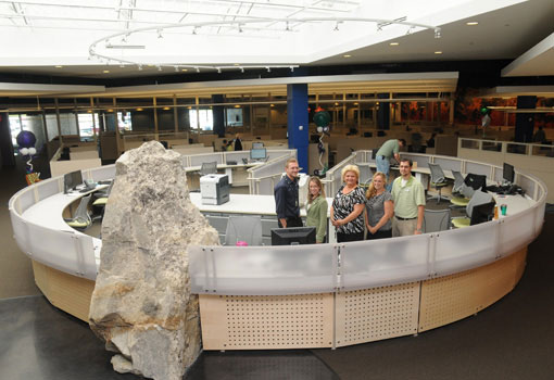image of call centre
