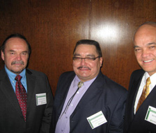 Bill Hatanaka with Chief Nolan and Chief Hudson