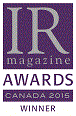 IR Magazine Awards - Canada Winner