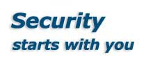 Security starts with you